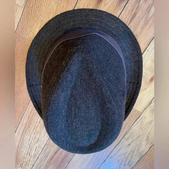 STETSON "ALL AMERICAN" MEN’S SIZE L/XL WOOL BLEND BROWN FEDORA HAT - Picture 3 of 9